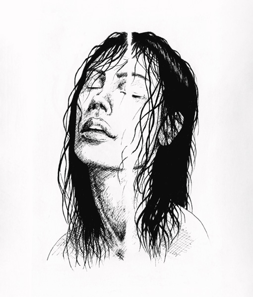 Murky - ink pencil - 2026