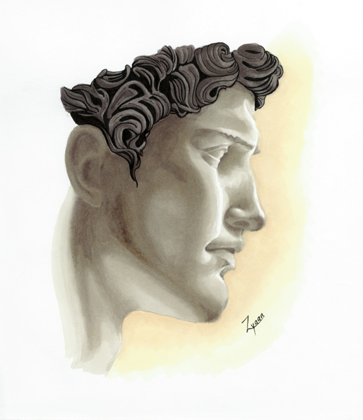 David - alcohol based markers - 2026